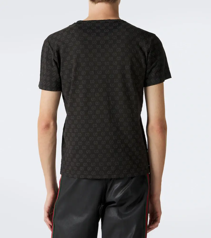 Gucci GG cotton piqué T-shirt | Thumbnail 4 Gucci GG cotton piqué T-shirt | Thumbnail 4
