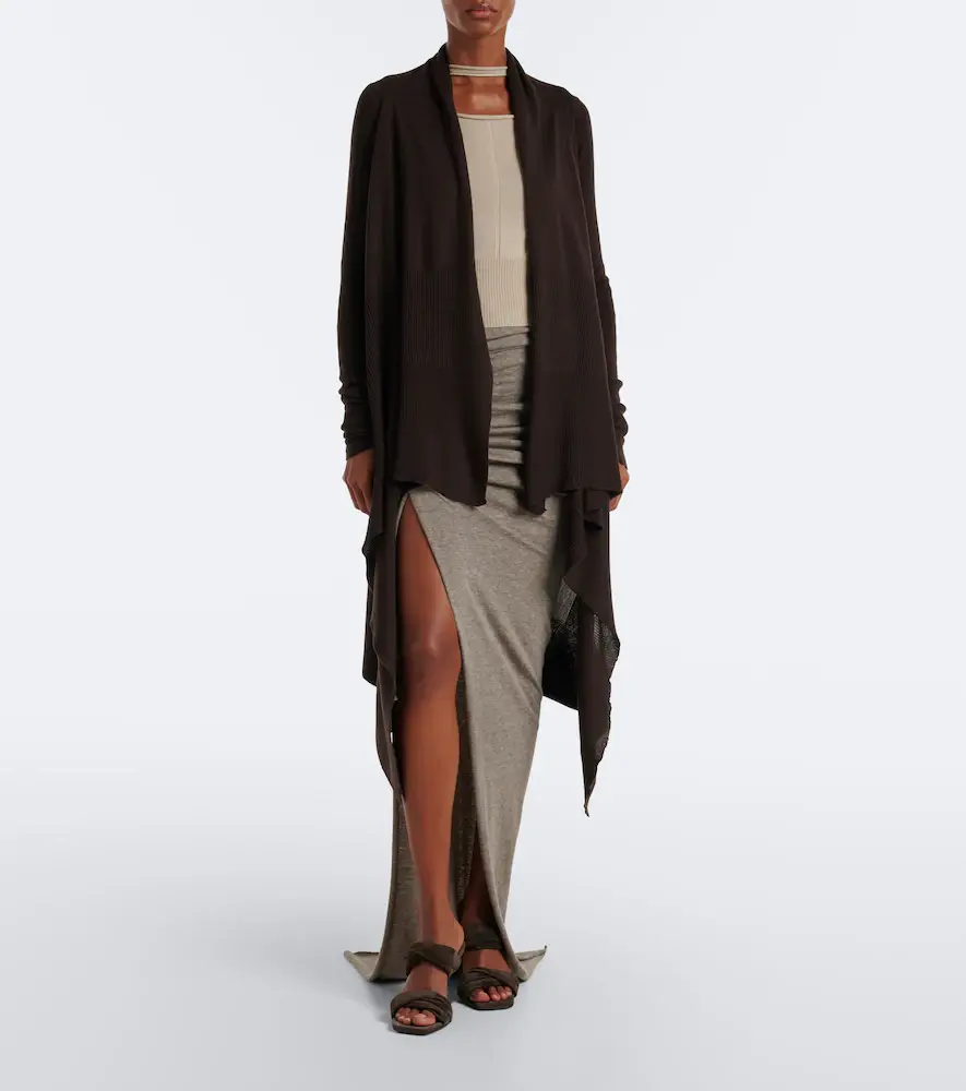 Rick Owens Virgin wool cardigan | Thumbnail 4 Rick Owens Virgin wool cardigan | Thumbnail 4