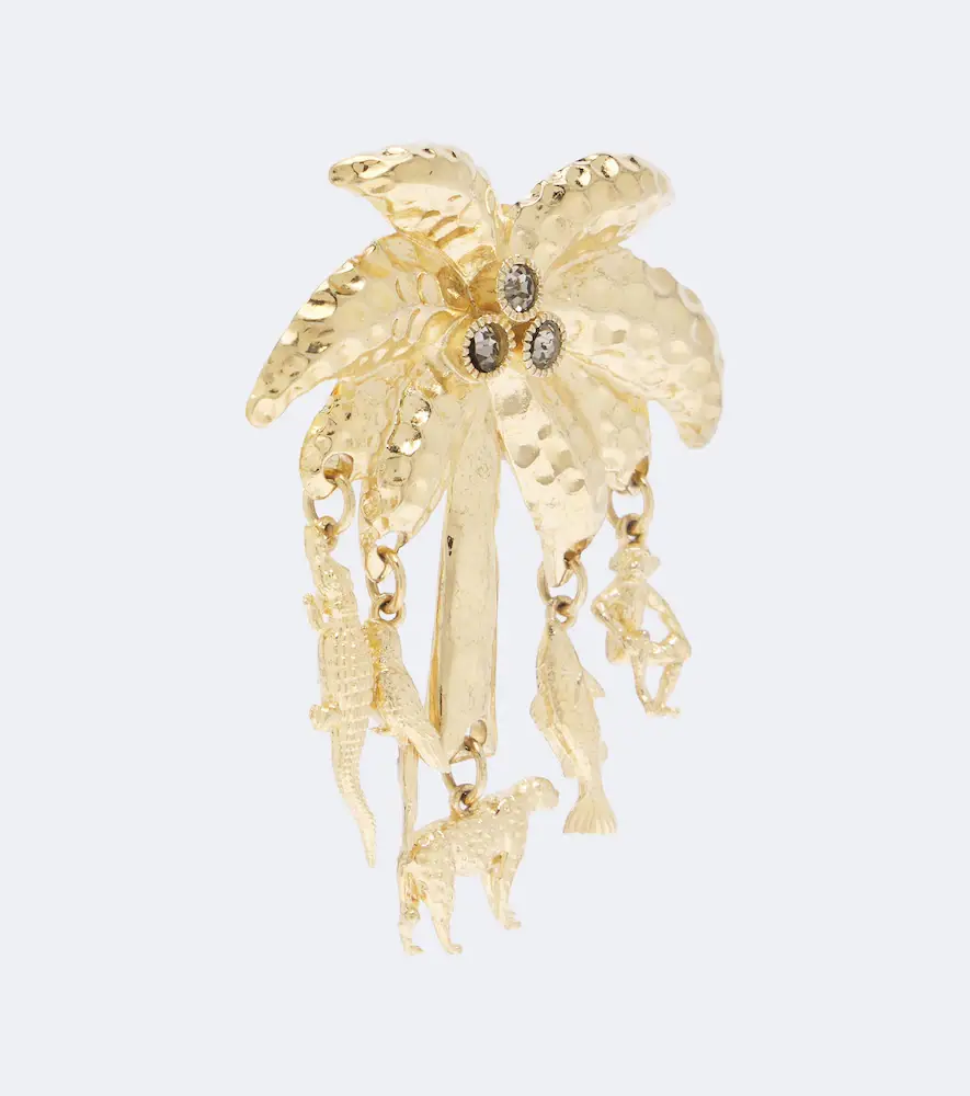 Jacquemus Palmier embellished drop earrings | Thumbnail 2