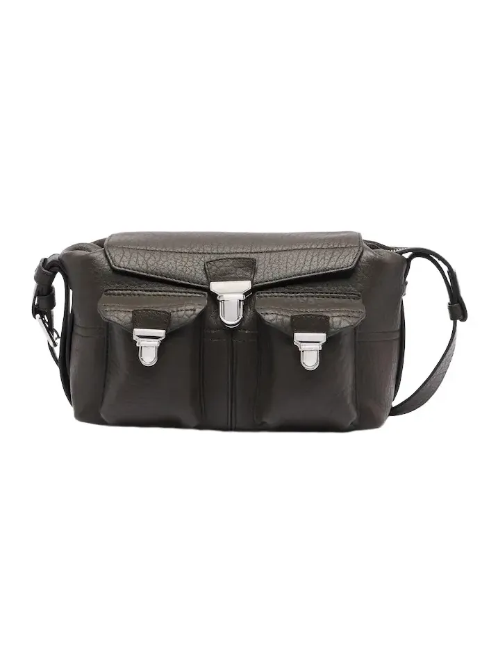 Gear Mini leather shoulder bag