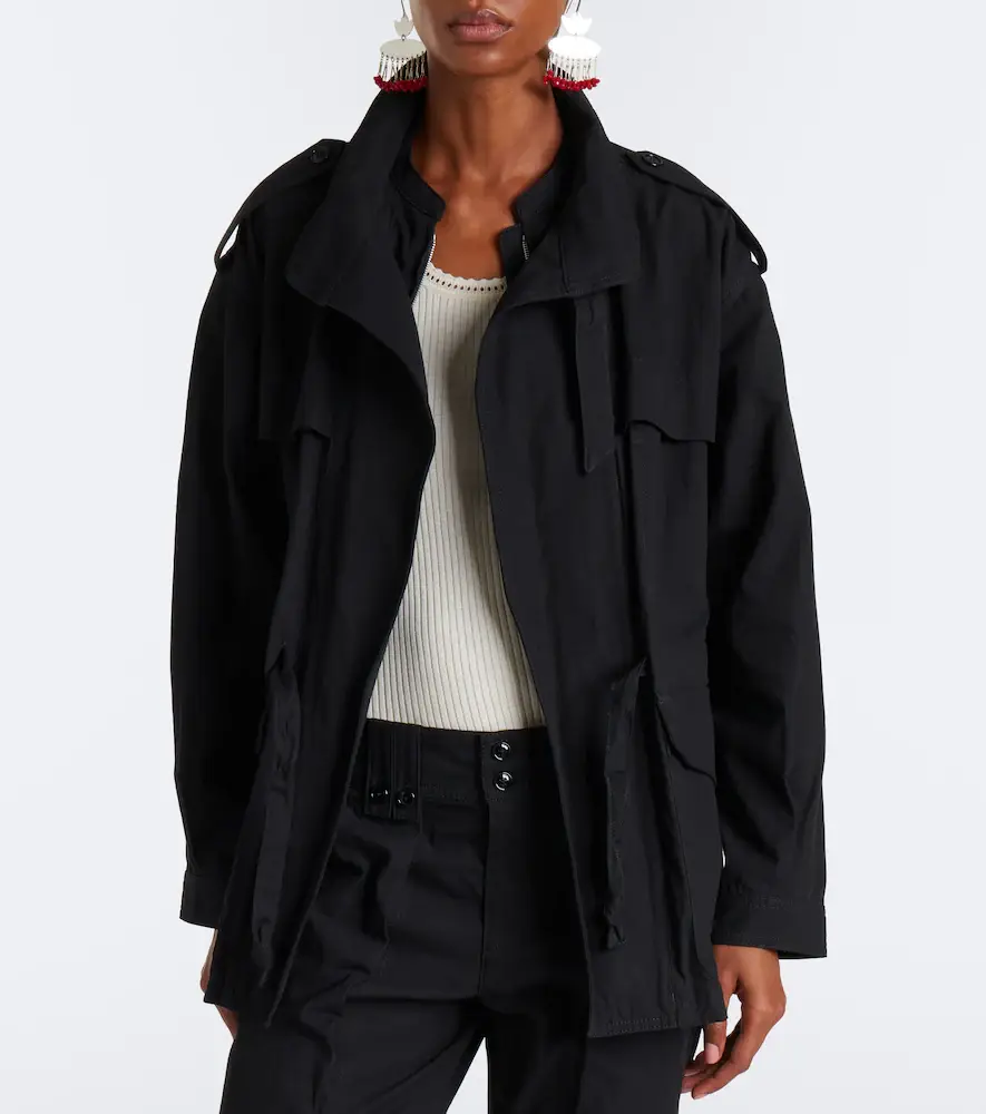 Isabel Marant Adelys cotton-blend gabardine jacket | Thumbnail 5 Isabel Marant Adelys cotton-blend gabardine jacket | Thumbnail 5