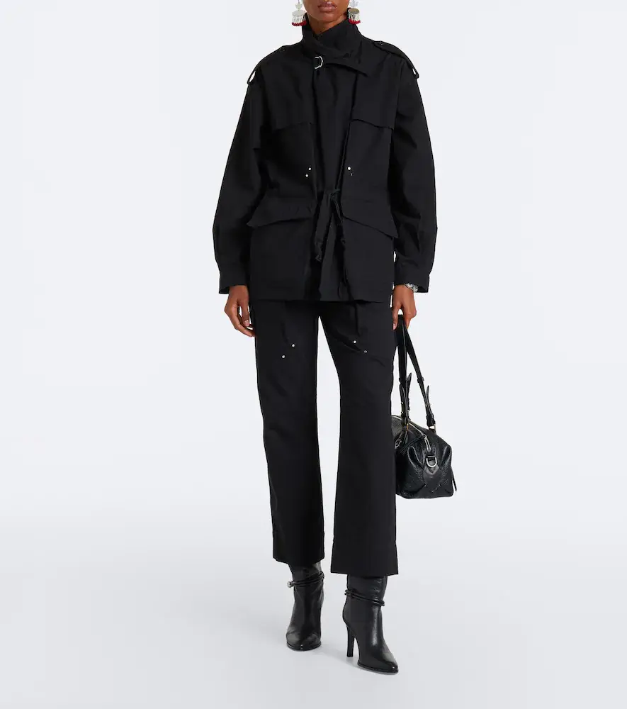 Isabel Marant Adelys cotton-blend gabardine jacket | Thumbnail 7 Isabel Marant Adelys cotton-blend gabardine jacket | Thumbnail 7