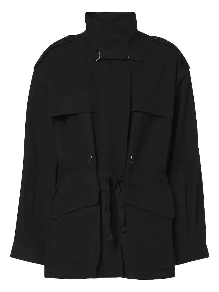 Adelys cotton-blend gabardine jacket