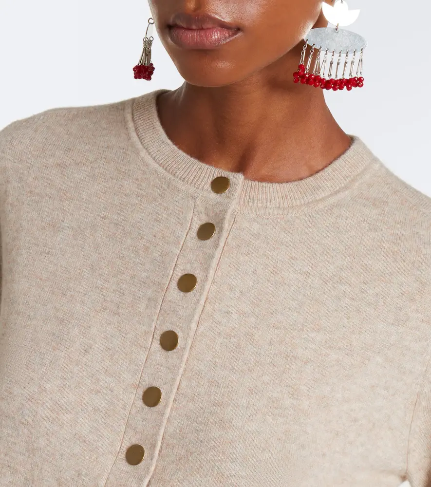 Isabel Marant Idesia wool and cashmere cardigan | Thumbnail 5 Isabel Marant Idesia wool and cashmere cardigan | Thumbnail 5