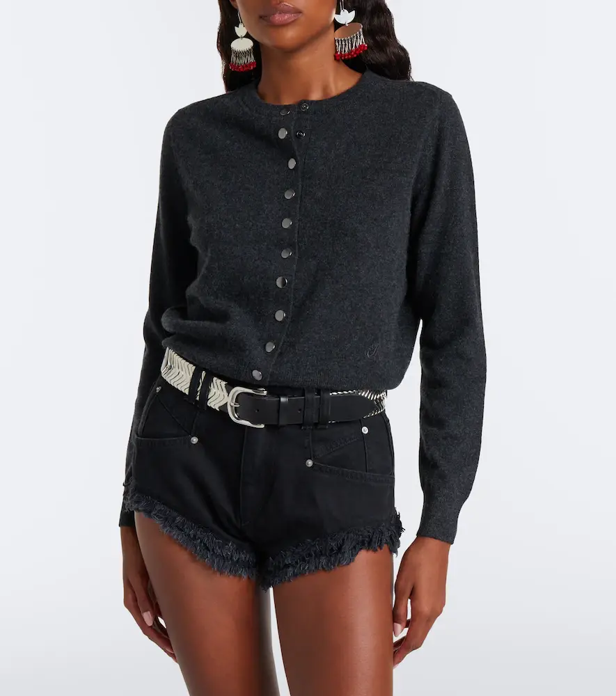 Isabel Marant Idesia wool and cashmere cardigan | Thumbnail 3 Isabel Marant Idesia wool and cashmere cardigan | Thumbnail 3