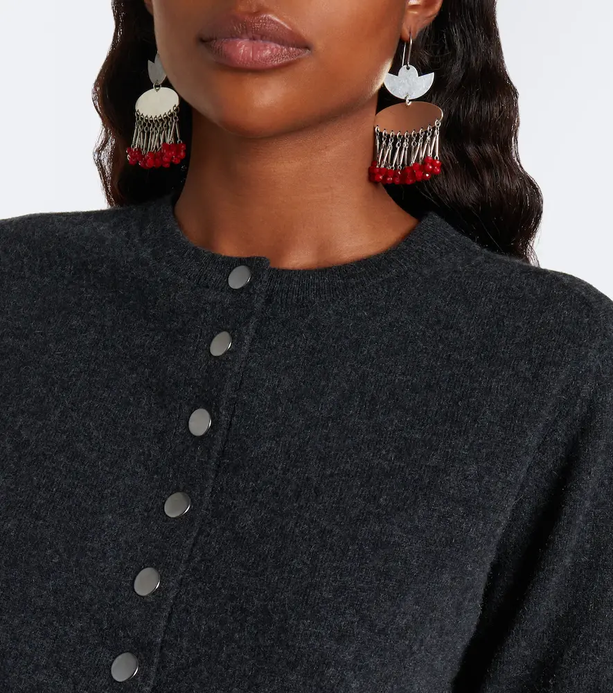 Isabel Marant Idesia wool and cashmere cardigan | Thumbnail 6 Isabel Marant Idesia wool and cashmere cardigan | Thumbnail 6