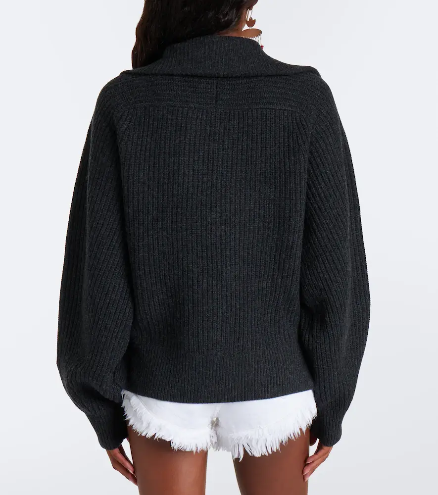 Isabel Marant Miranda wool and cashmere polo sweater | Thumbnail 3 Isabel Marant Miranda wool and cashmere polo sweater | Thumbnail 3