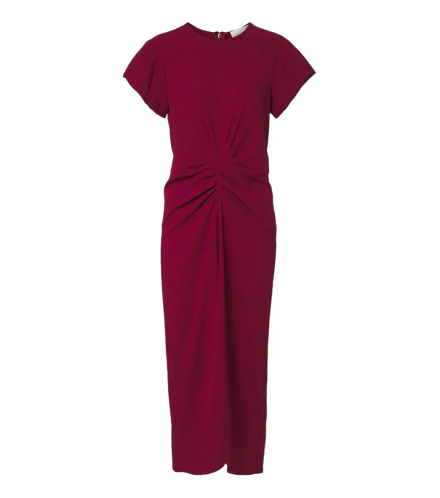 Isabel Marant Terena gathered midi dress | Image 1 Isabel Marant Terena gathered midi dress | Image 1