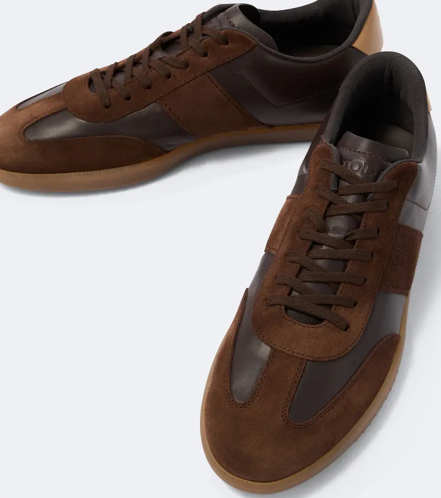 Tod's Leather and suede sneakers | Thumbnail 2
