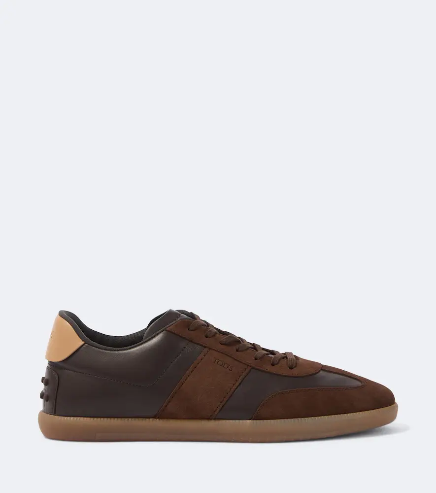 Tod's Leather and suede sneakers | Thumbnail 4
