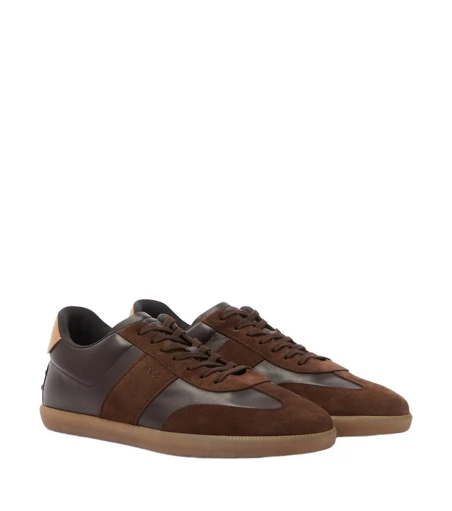 Leather and suede sneakers Leather and suede sneakers