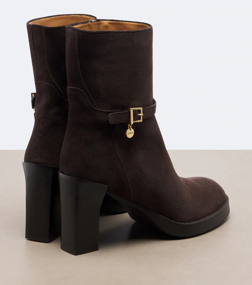 Tod's Suede ankle boots | Thumbnail 2 Tod's Suede ankle boots | Thumbnail 2