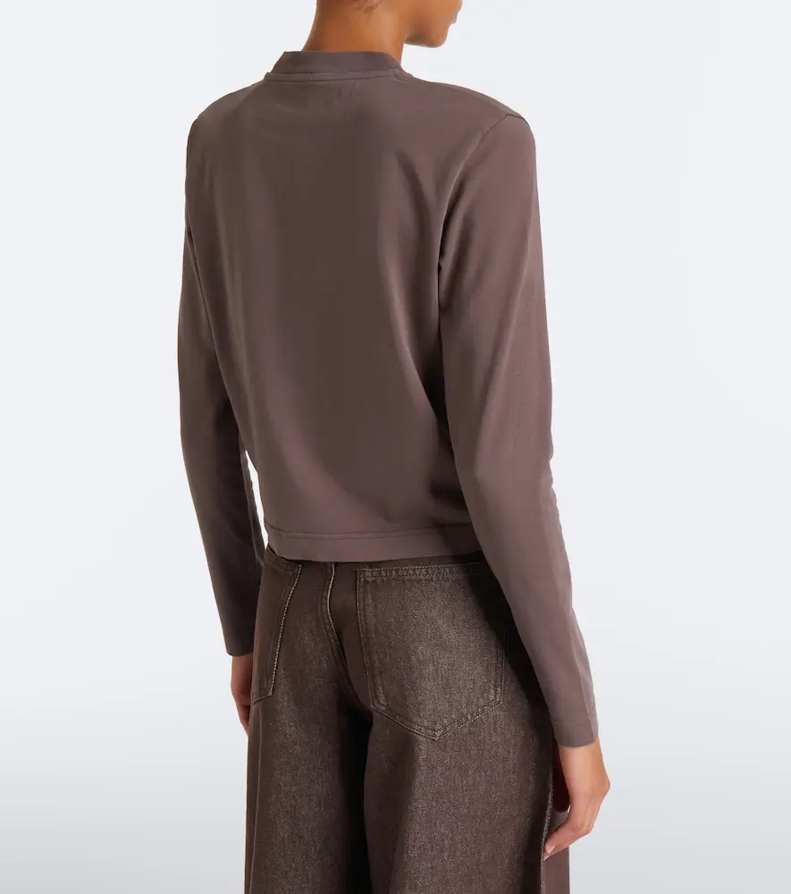 Jacquemus Gros Grain cotton-blend jersey T-shirt | Thumbnail 2 Jacquemus Gros Grain cotton-blend jersey T-shirt | Thumbnail 2
