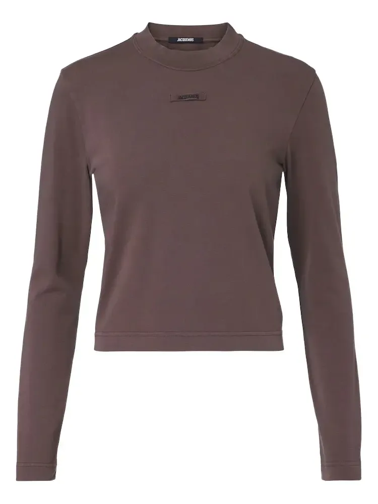 Gros Grain cotton-blend jersey T-shirt