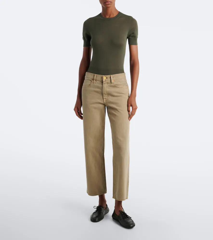 SLVRLAKE Hunter cropped straight jeans | Thumbnail 7 SLVRLAKE Hunter cropped straight jeans | Thumbnail 7