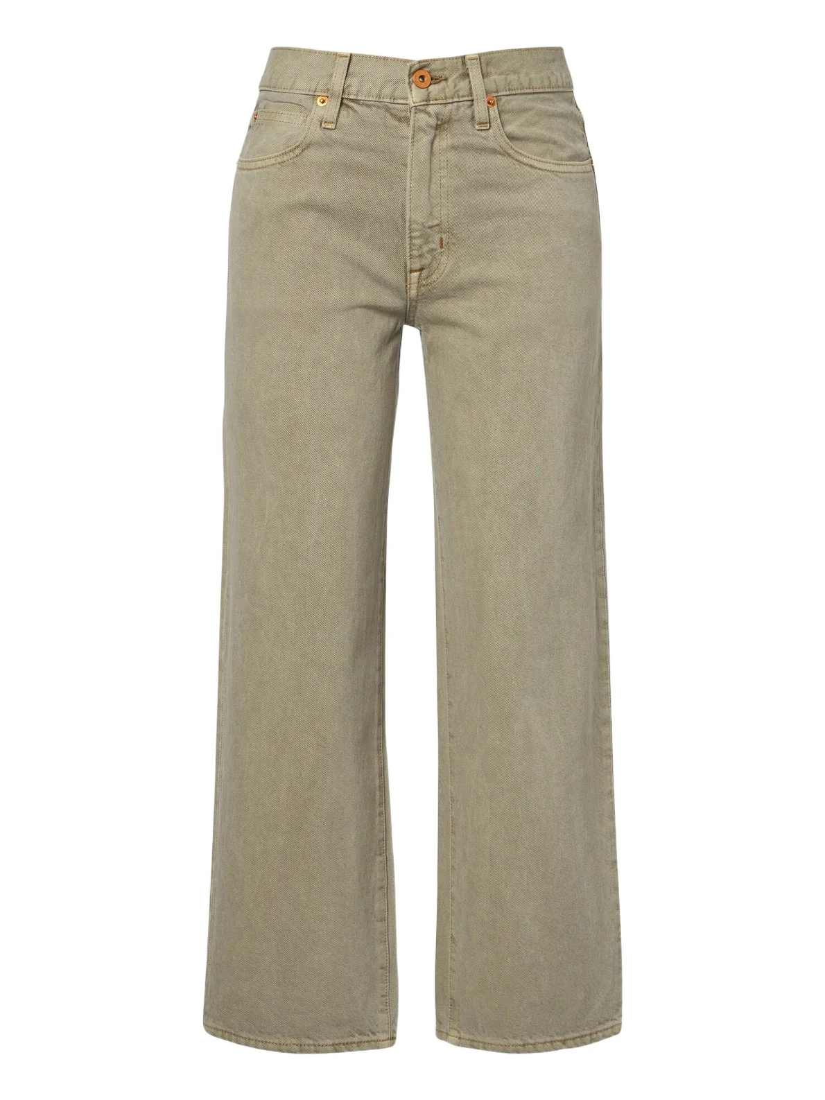 Hunter cropped straight jeans