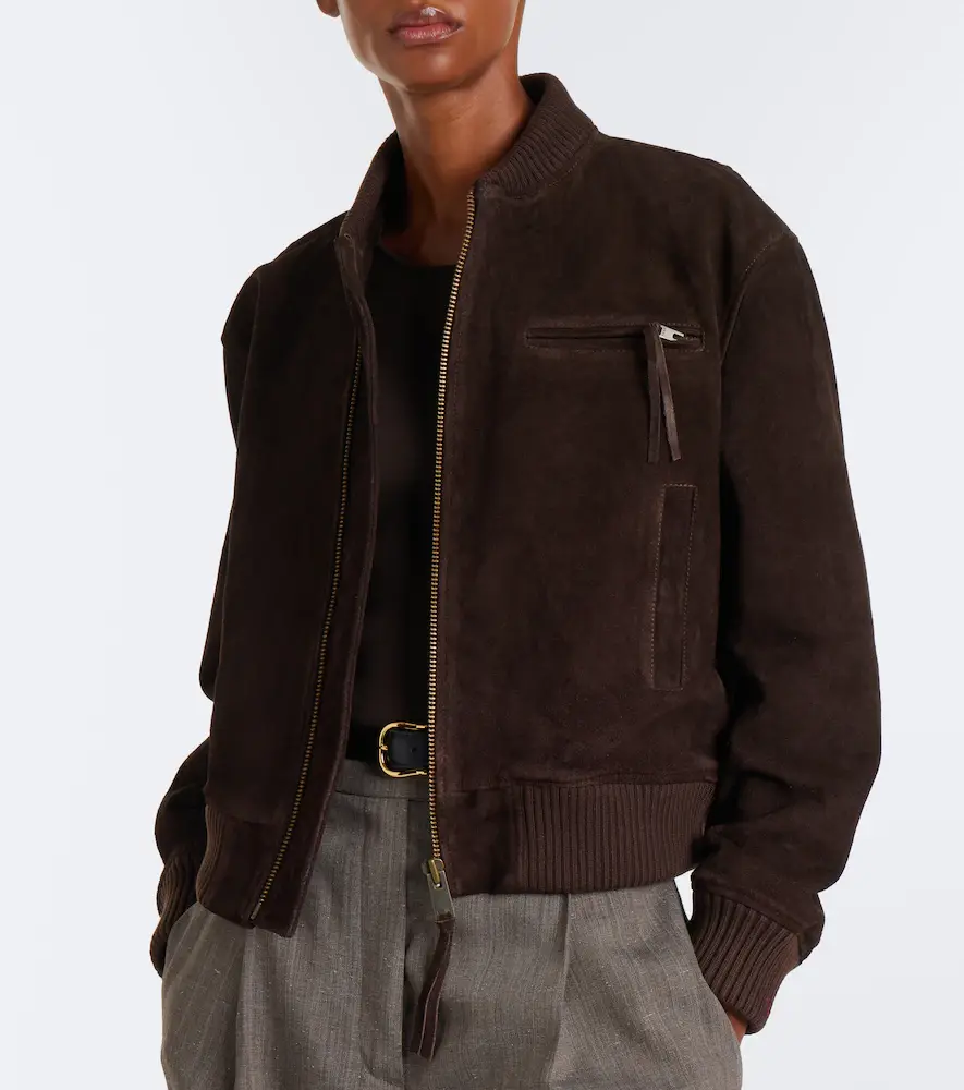 ARMA Elysia suede bomber jacket | Thumbnail 4 ARMA Elysia suede bomber jacket | Thumbnail 4