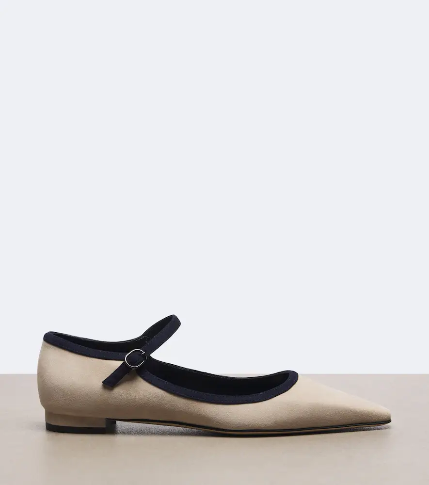 Manolo Blahnik Perdiccamod suede ballet flats | Thumbnail 3 Manolo Blahnik Perdiccamod suede ballet flats | Thumbnail 3