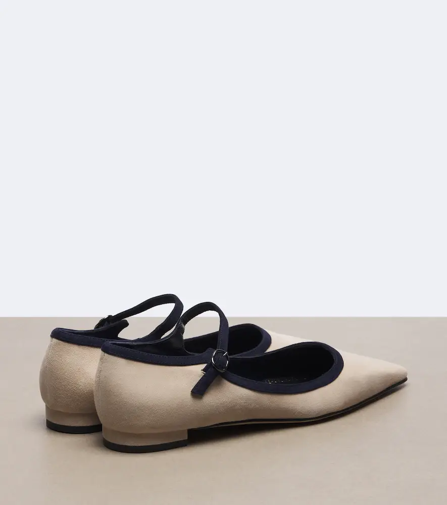 Manolo Blahnik Perdiccamod suede ballet flats | Thumbnail 4 Manolo Blahnik Perdiccamod suede ballet flats | Thumbnail 4