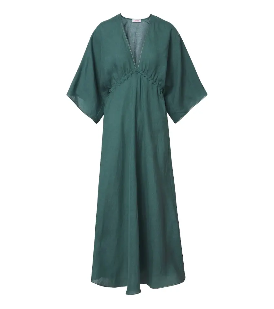 Eres Brilliance linen midi dress | Image 1 Eres Brilliance linen midi dress | Image 1