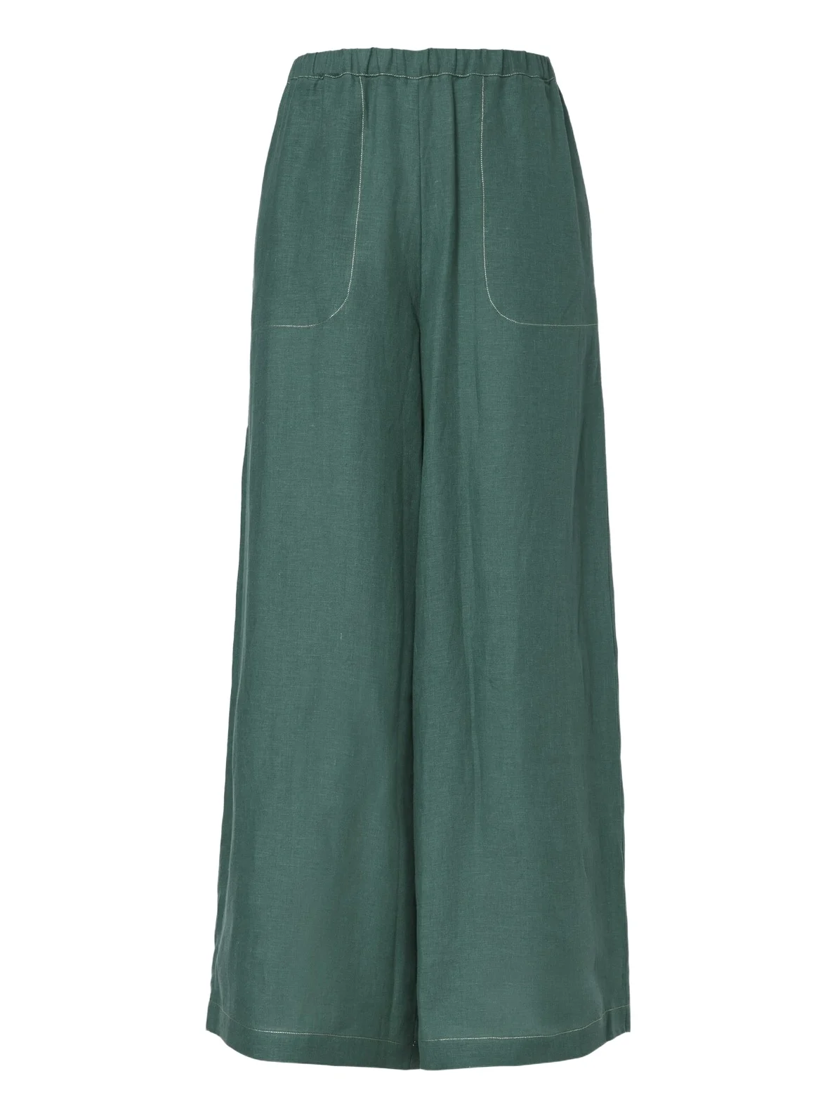 Éblouissant linen wide-leg pants