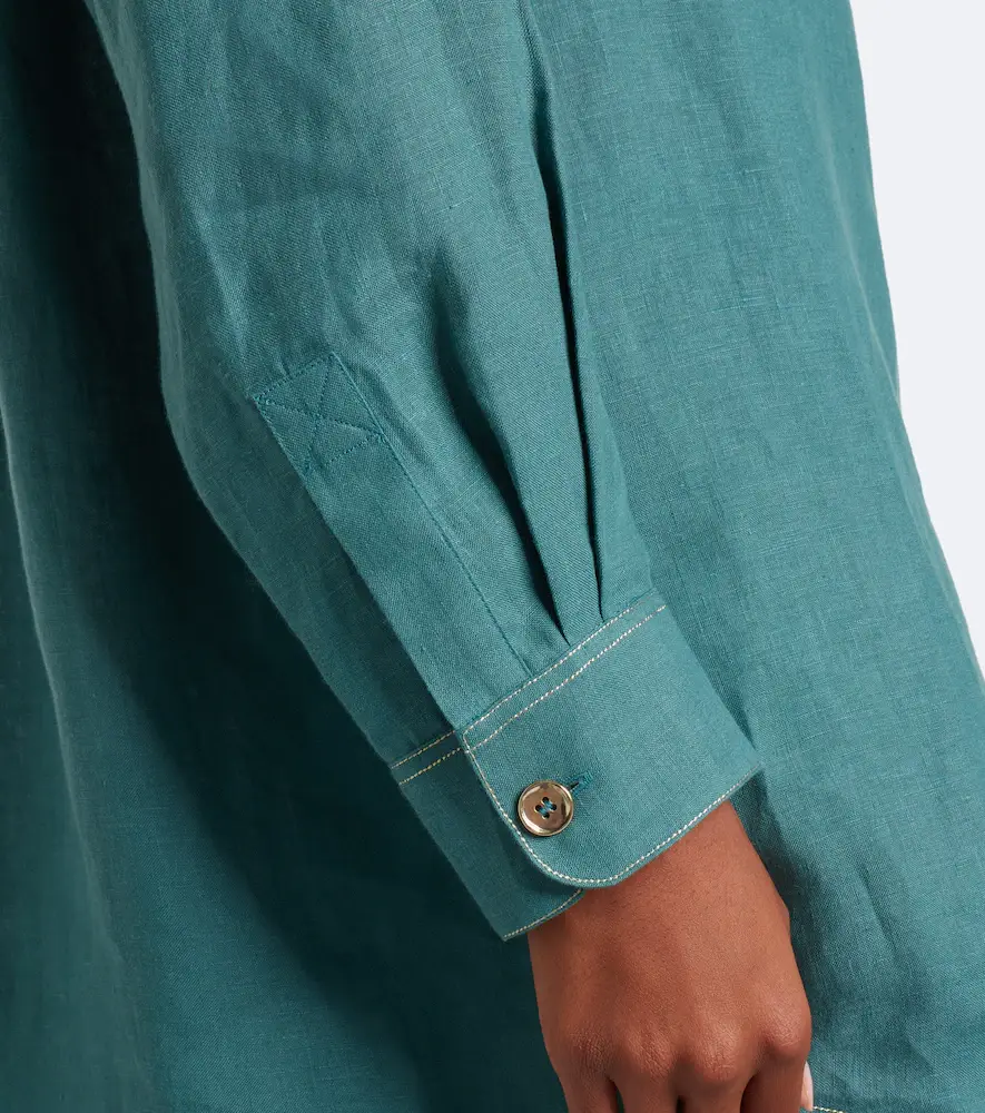 Eres Flashing linen shirt | Thumbnail 4