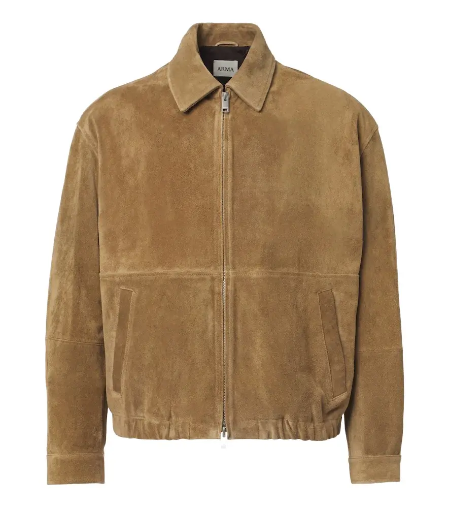 ARMA Maddox suede blouson jacket | Image 1 ARMA Maddox suede blouson jacket | Image 1