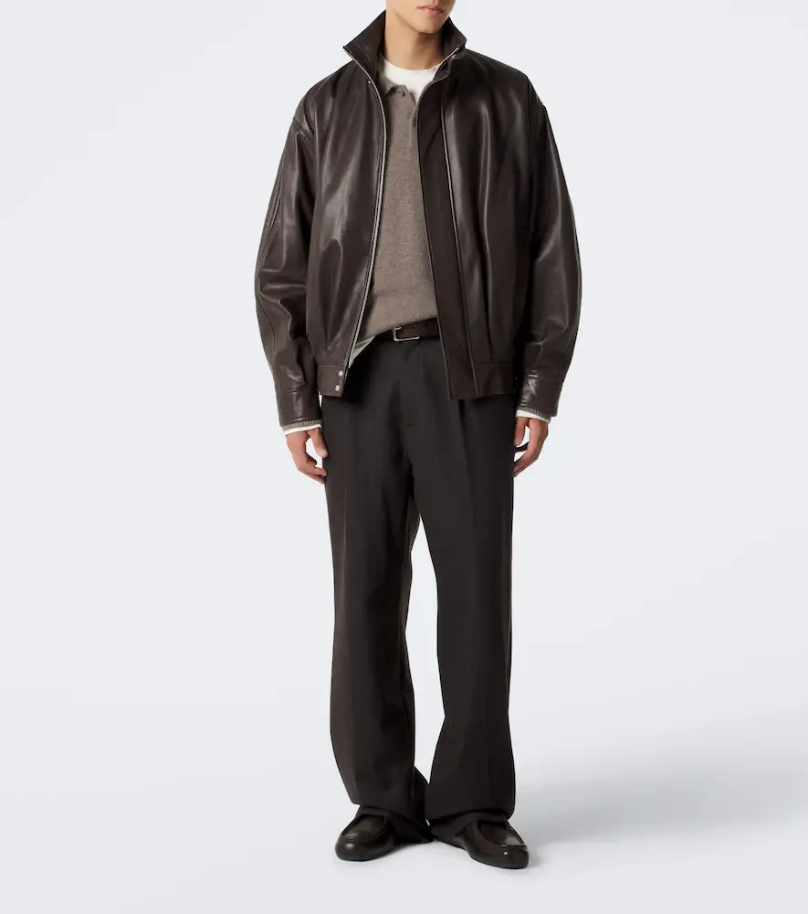 ARMA Paulo leather blouson jacket | Thumbnail 3 ARMA Paulo leather blouson jacket | Thumbnail 3
