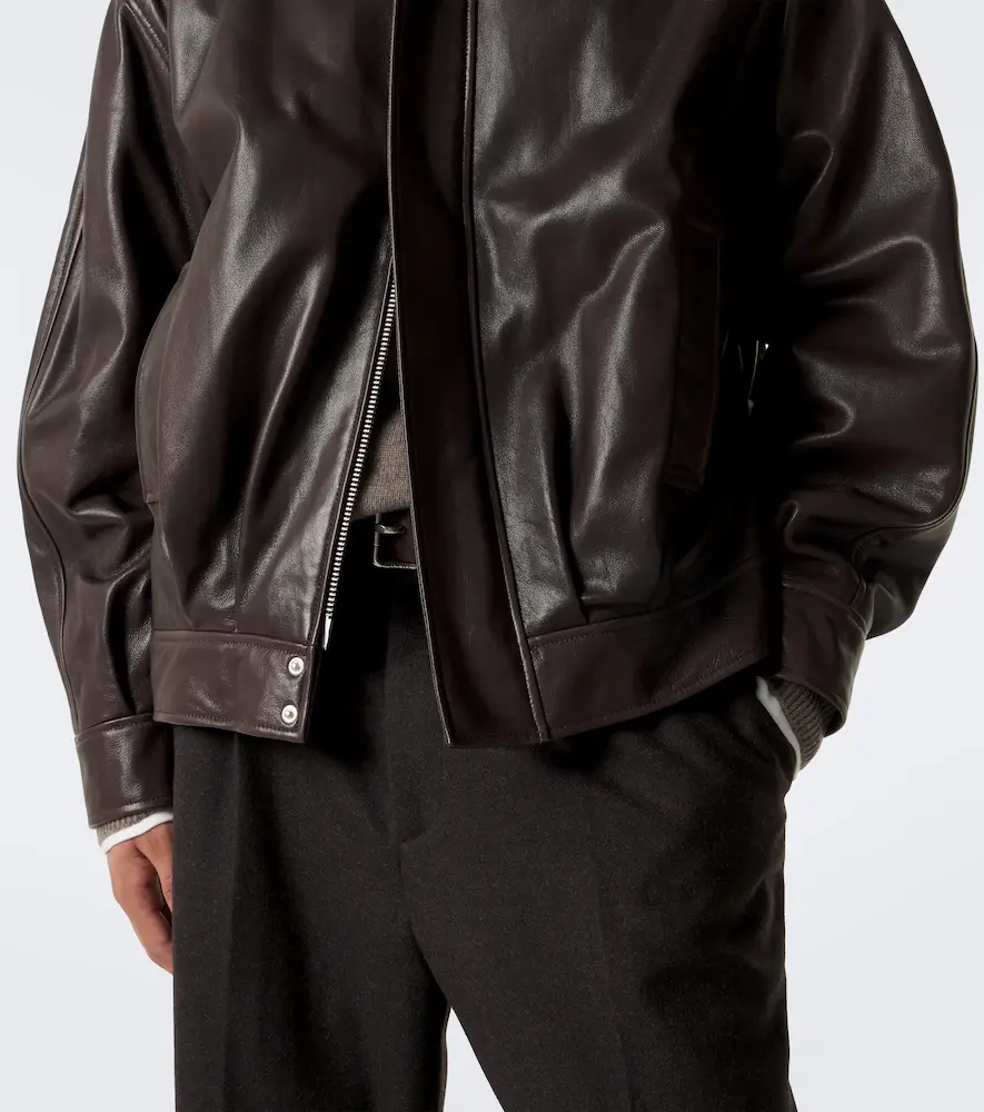 ARMA Paulo leather blouson jacket | Thumbnail 5 ARMA Paulo leather blouson jacket | Thumbnail 5