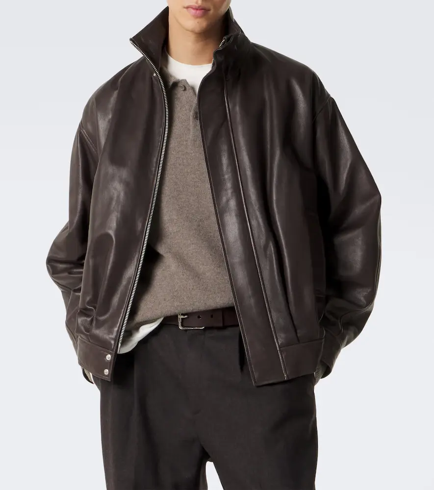ARMA Paulo leather blouson jacket | Thumbnail 6 ARMA Paulo leather blouson jacket | Thumbnail 6