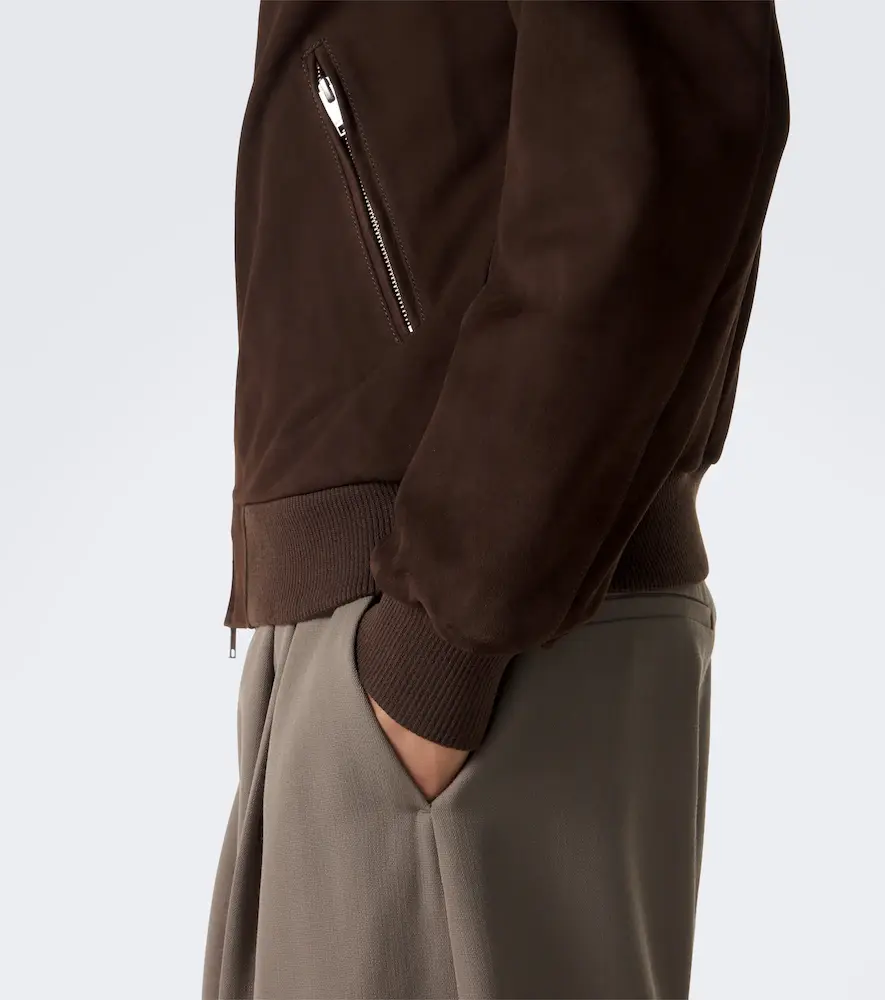 ARMA Didier suede bomber jacket | Thumbnail 2 ARMA Didier suede bomber jacket | Thumbnail 2