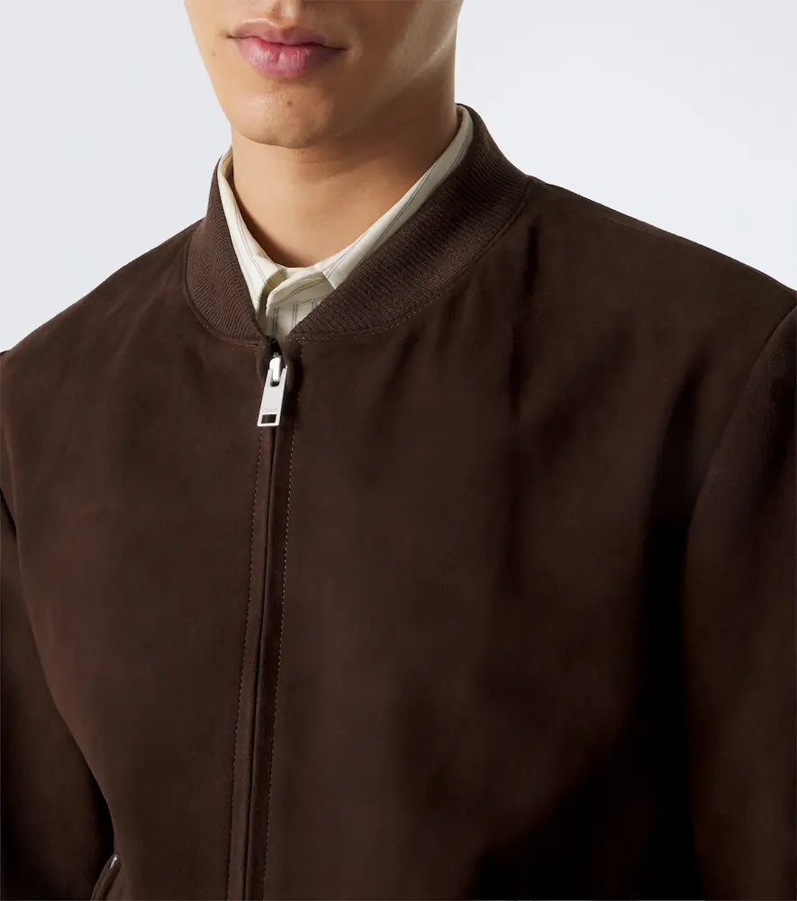 ARMA Didier suede bomber jacket | Thumbnail 3 ARMA Didier suede bomber jacket | Thumbnail 3