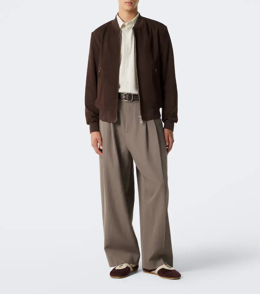 ARMA Didier suede bomber jacket | Thumbnail 4 ARMA Didier suede bomber jacket | Thumbnail 4