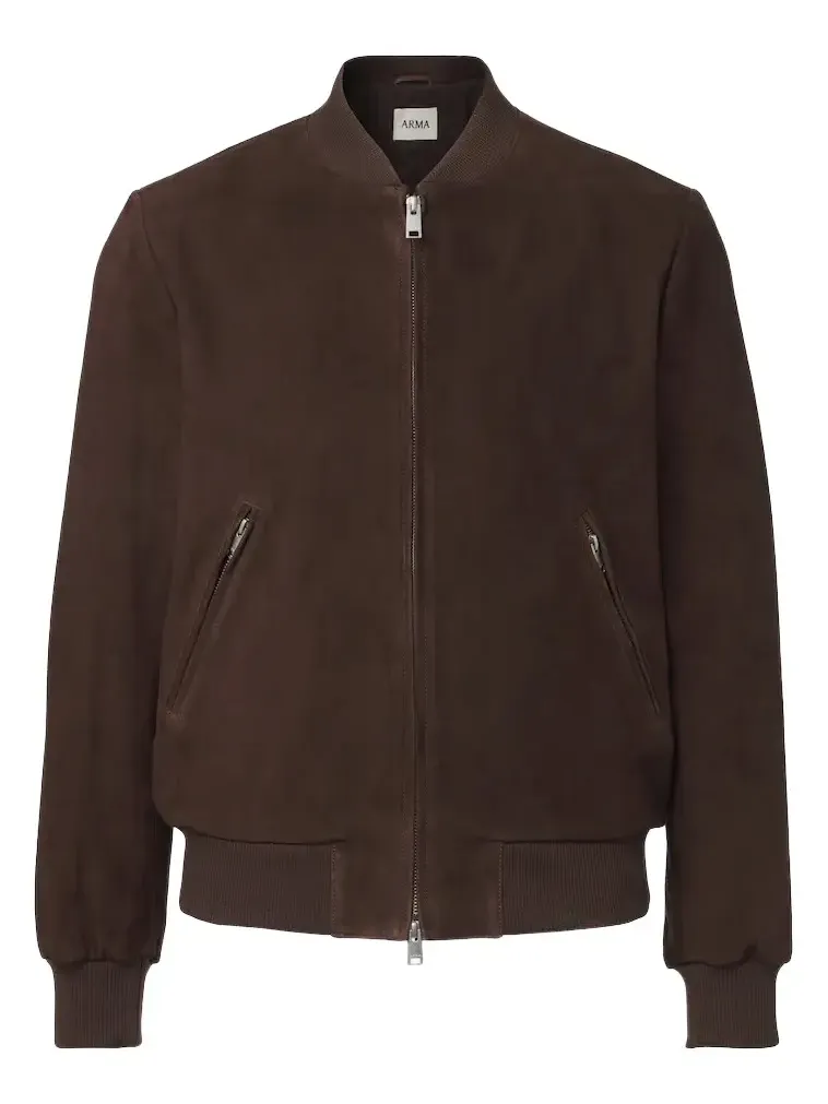 Didier suede bomber jacket Didier suede bomber jacket