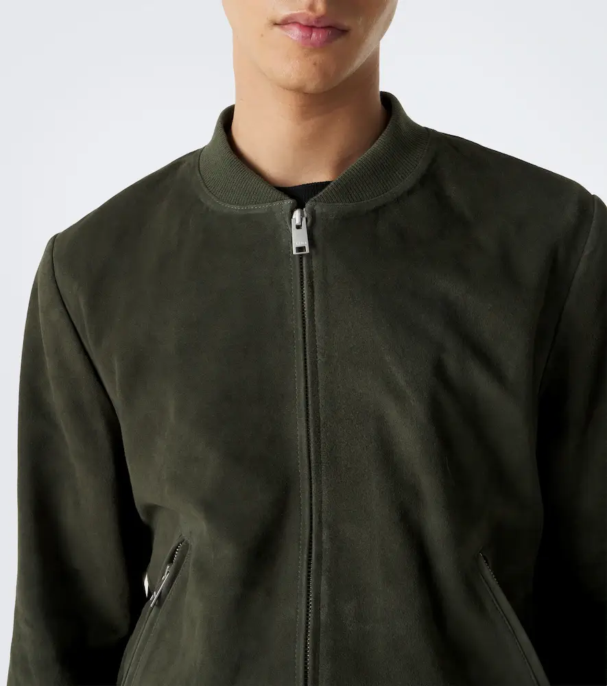 ARMA Didier suede bomber jacket | Thumbnail 4 ARMA Didier suede bomber jacket | Thumbnail 4