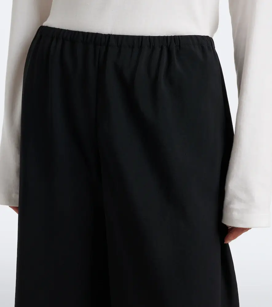 The Row Cosmo cropped wool wide-leg pants | Thumbnail 3 The Row Cosmo cropped wool wide-leg pants | Thumbnail 3