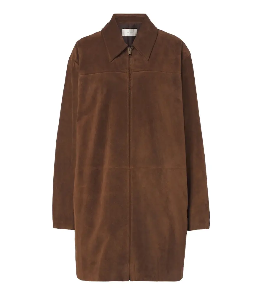 The Row Dakara suede coat | Image 1 The Row Dakara suede coat | Image 1