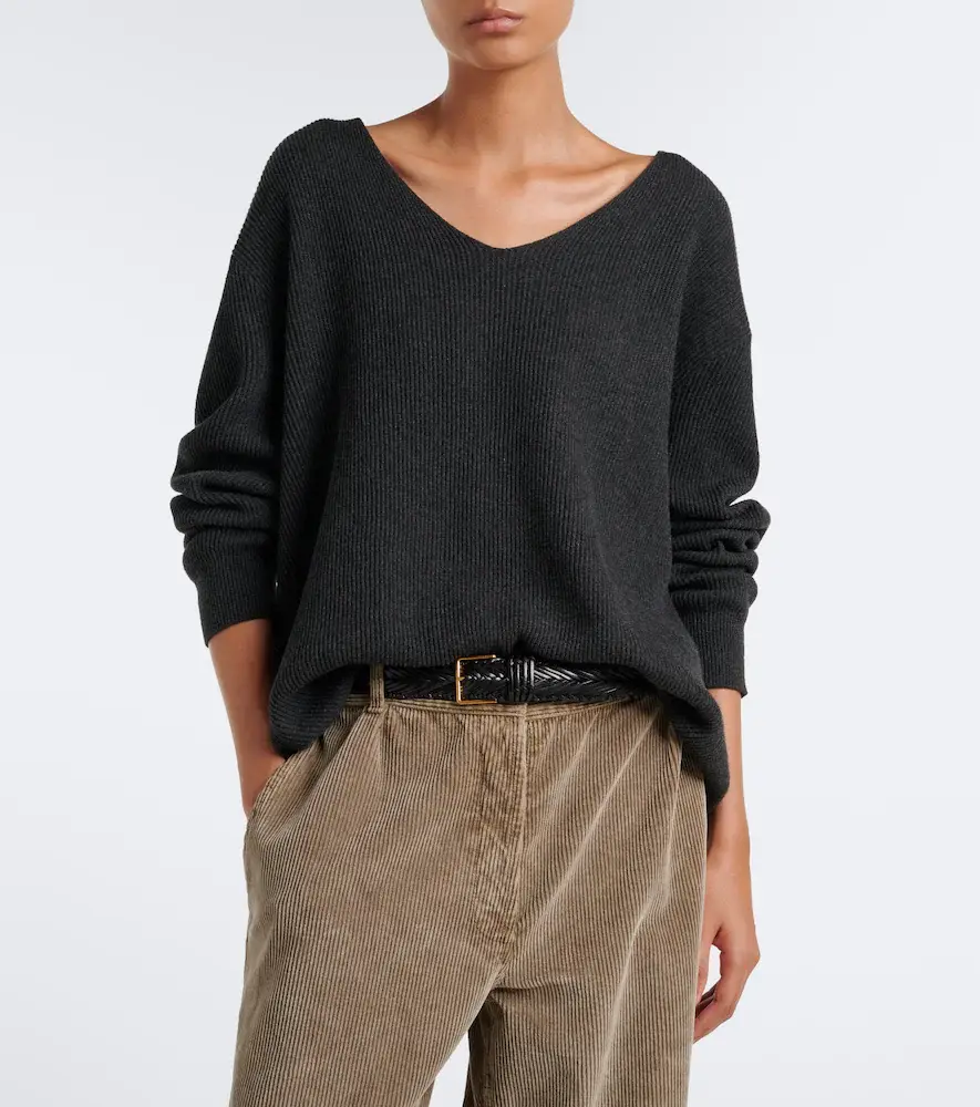 The Row Phef cotton and cashmere sweater | Thumbnail 5 The Row Phef cotton and cashmere sweater | Thumbnail 5