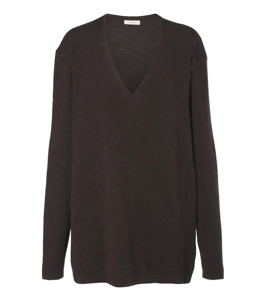 The Row Purin oversized cashmere sweater | Image 1 The Row Purin oversized cashmere sweater | Image 1