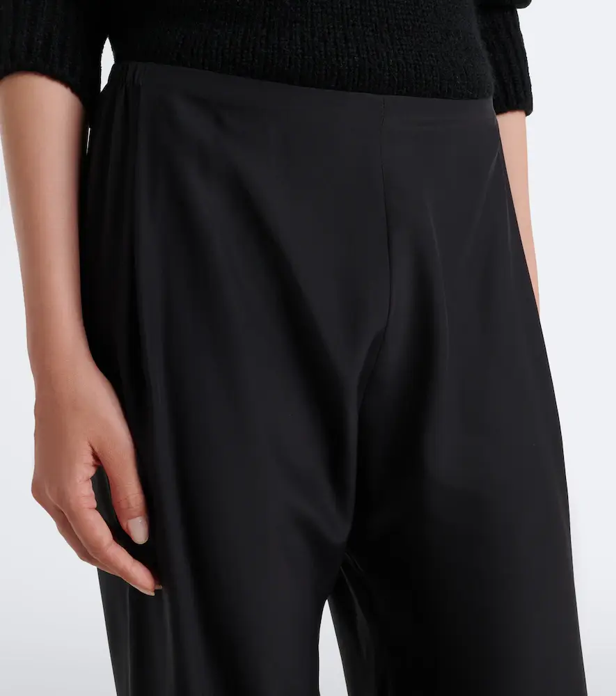 The Row Jaine silk wide-leg pants | Thumbnail 5 The Row Jaine silk wide-leg pants | Thumbnail 5