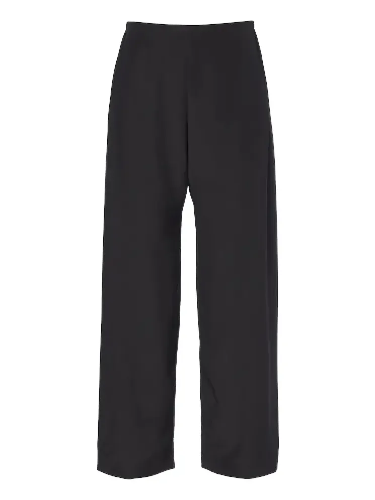 The Row Jaine silk wide-leg pants