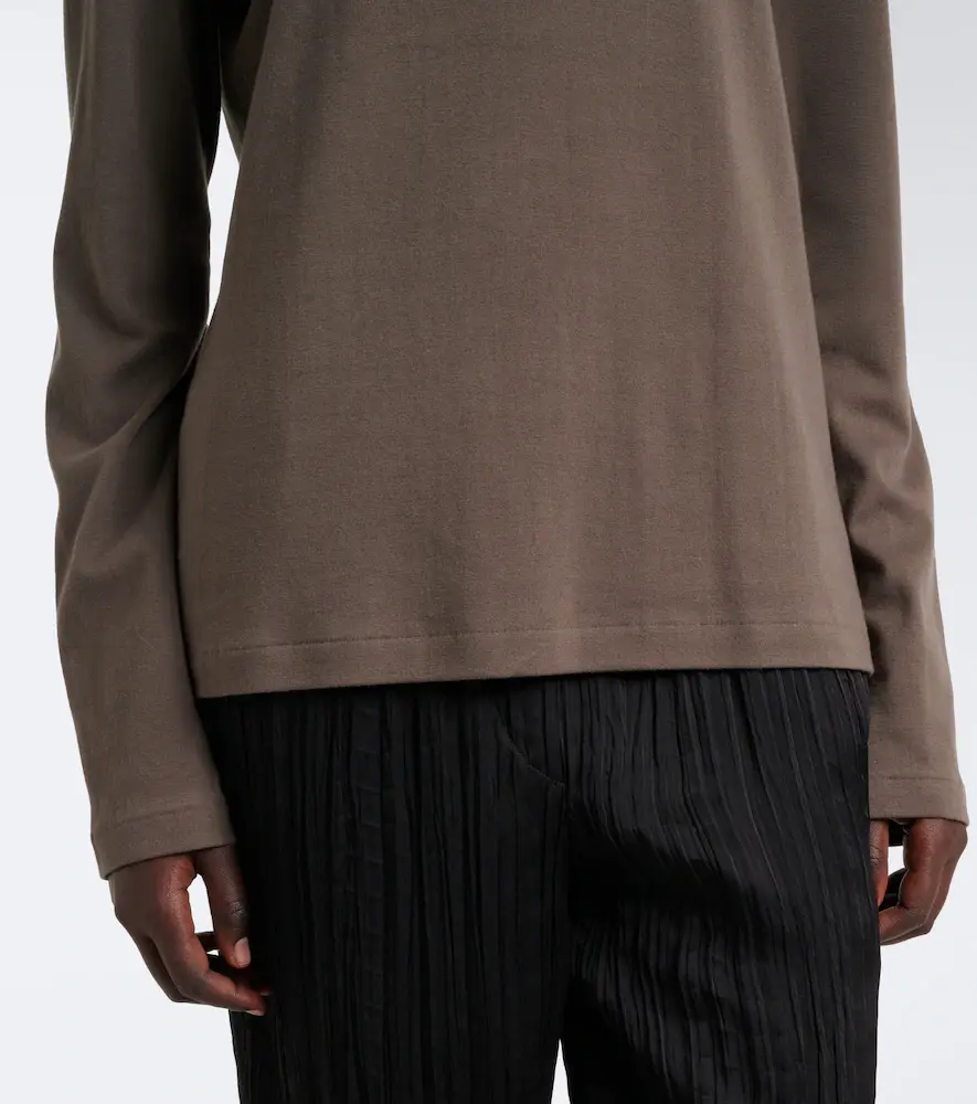 The Row Kalto cotton jersey top | Thumbnail 3