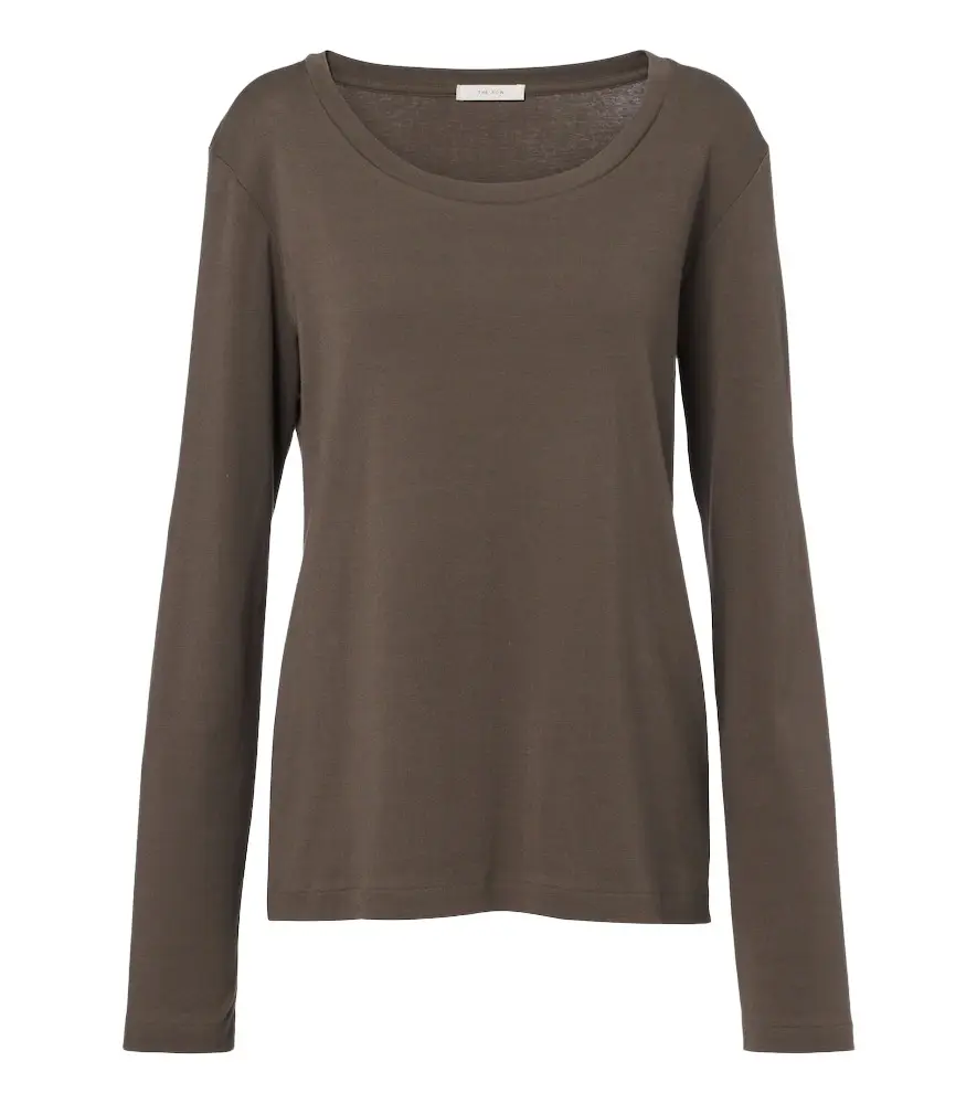 The Row Kalto cotton jersey top | Image 1 The Row Kalto cotton jersey top | Image 1