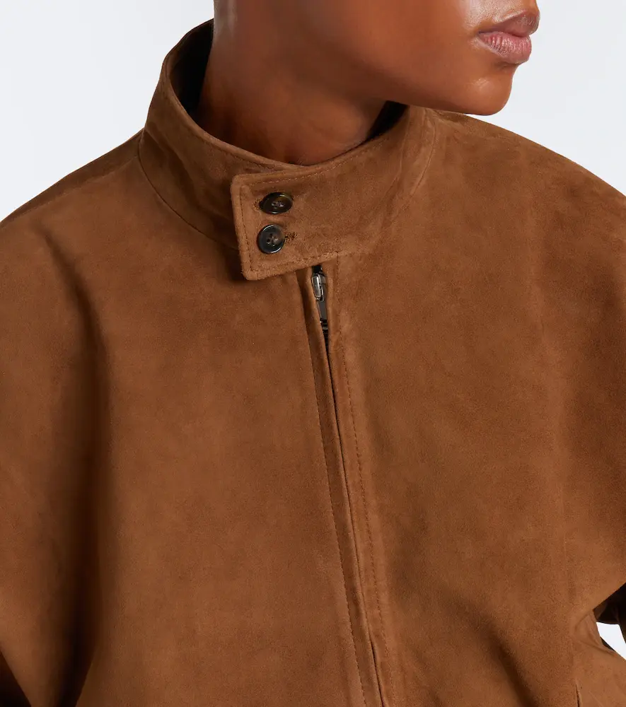 AGOLDE Blair suede blouson jacket | Thumbnail 2 AGOLDE Blair suede blouson jacket | Thumbnail 2