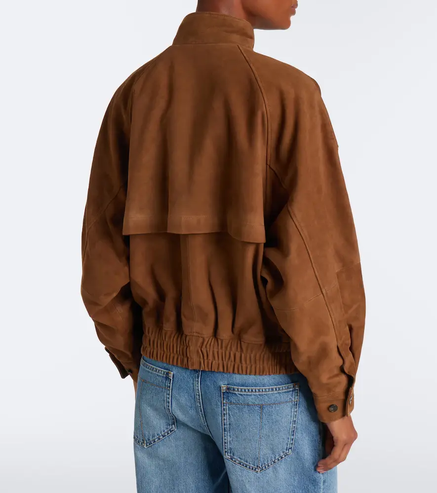 AGOLDE Blair suede blouson jacket | Thumbnail 4 AGOLDE Blair suede blouson jacket | Thumbnail 4