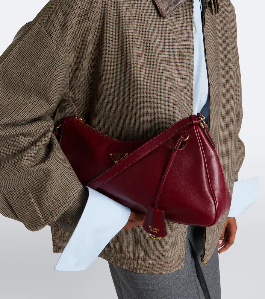 Prada Aimée Large leather shoulder bag | Thumbnail 5