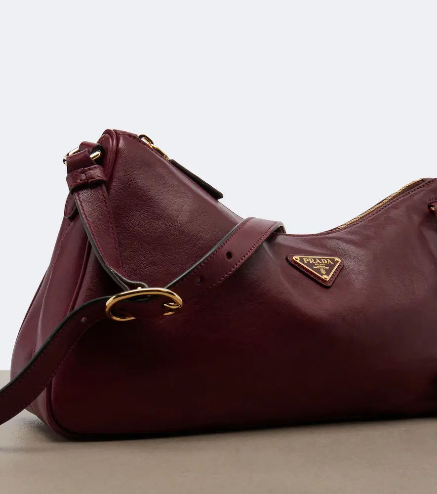 Prada Aimée Large leather shoulder bag | Thumbnail 6