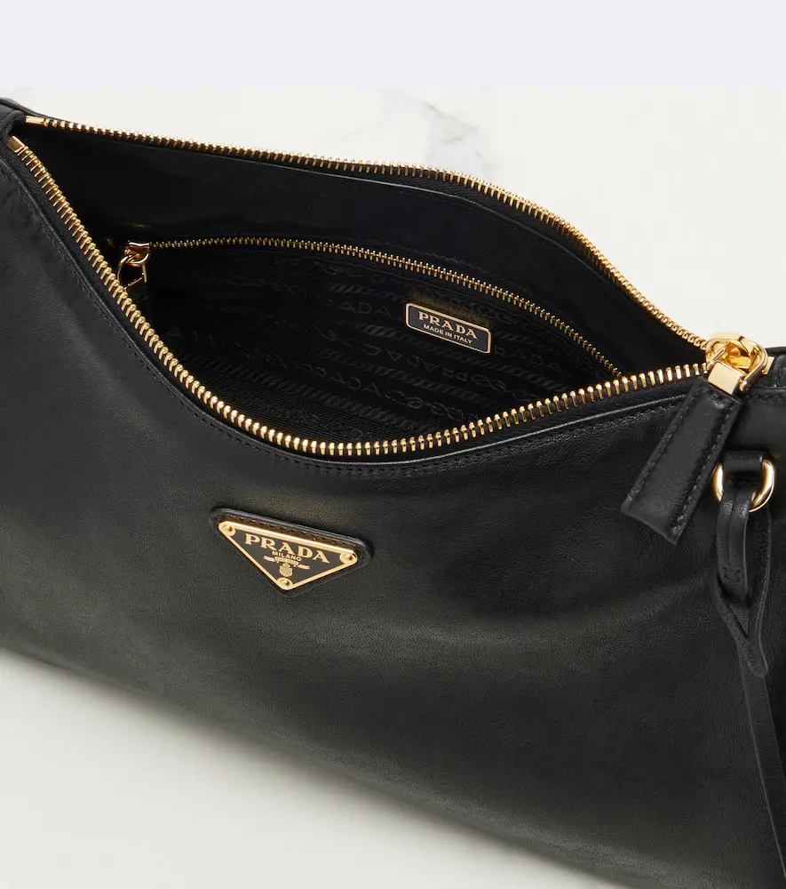 Prada Aimée Large leather shoulder bag | Thumbnail 2