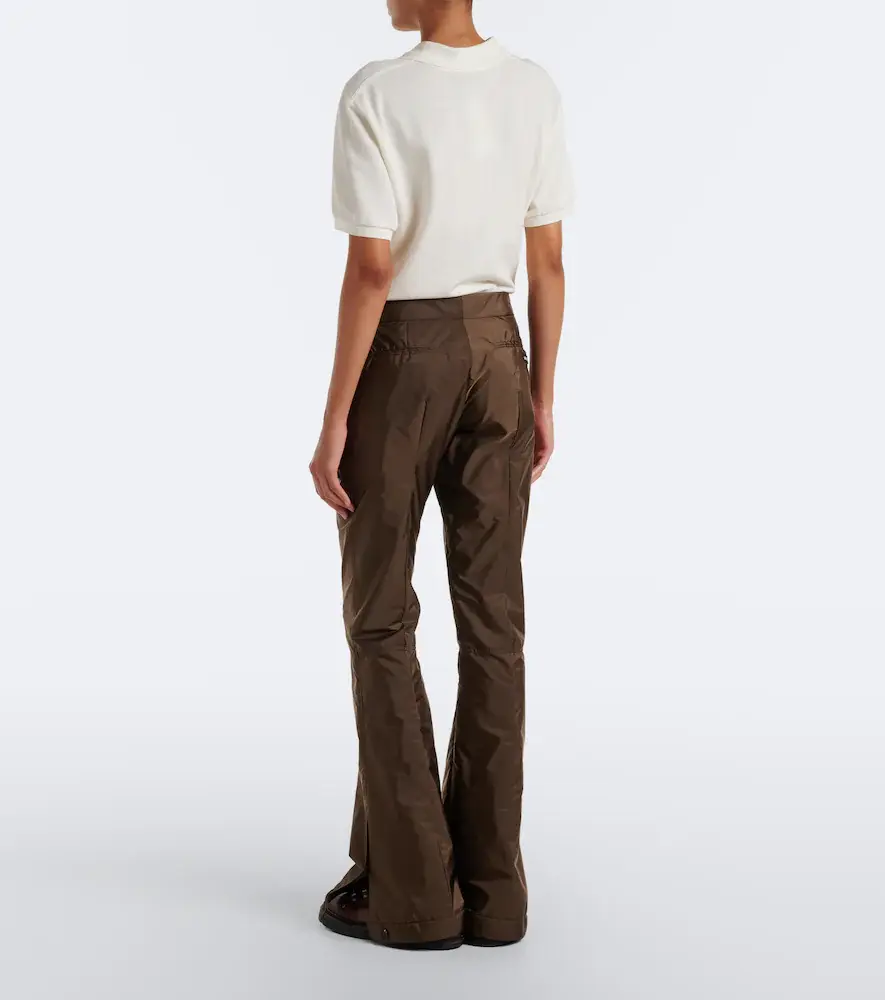 Miu Miu Technical flared pants | Thumbnail 5 Miu Miu Technical flared pants | Thumbnail 5