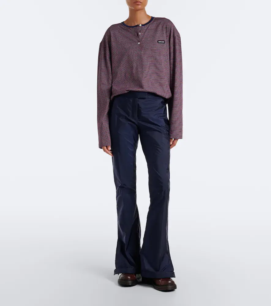Miu Miu Technical flared pants | Thumbnail 6